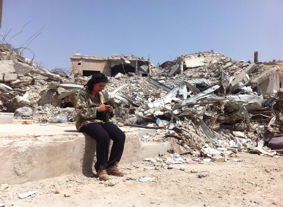 Fra le macerie di Kobane